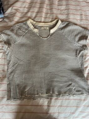 Madewell cropped tee